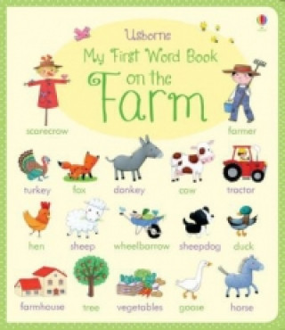 Könyv My First Word Book On the Farm Felicity Brooks & Rosalinde Bonnet