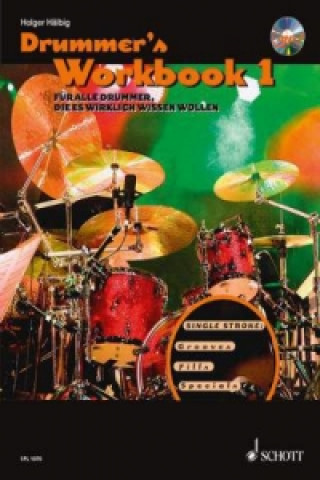 Tlačovina Drummer's Workbook, m. MP3-CD. Bd.1 Holger Hälbig