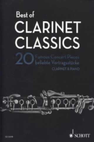 Pubblicazioni cartacee Best of Clarinet Classics, Klarinette u. Klavier, Partitur und Stimme Rudolf Mauz