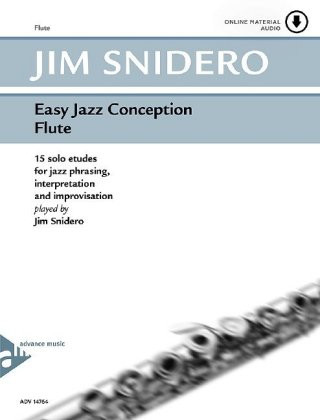 Nyomtatványok Easy Jazz Conception Flute, w. Audio-CD 
