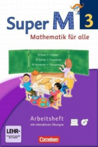 Kniha Super M - Mathematik für alle - Westliche Bundesländer - Neubearbeitung - 3. Schuljahr Ursula Manten