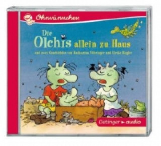 Audio Die Olchis allein zu Haus und zwei Geschichten von Katharina Vöhringer und Ulrike Rogler, 1 Audio-CD Erhard Dietl