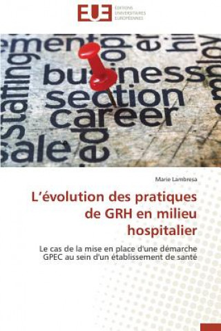 Kniha L  volution Des Pratiques de Grh En Milieu Hospitalier Lambresa-M