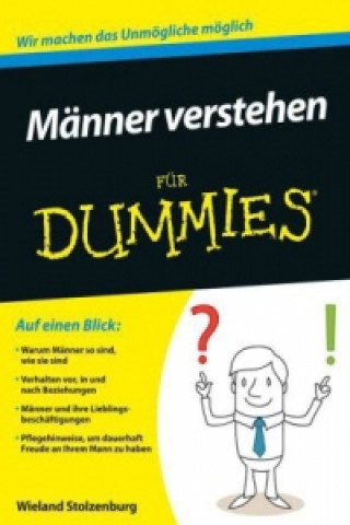 Könyv Manner verstehen fur Dummies Wieland Stolzenburg