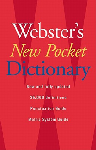 Kniha Webster's New Pocket Dictionary Editors Of Websters New World Dictionar