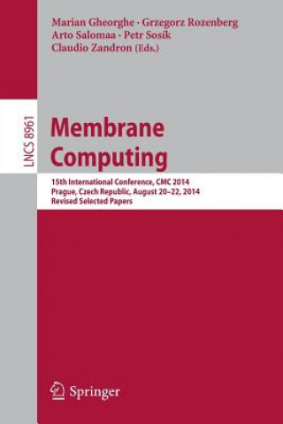 Könyv Membrane Computing Marian Gheorghe