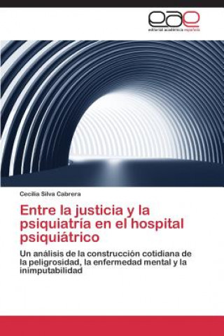 Książka Entre la justicia y la psiquiatria en el hospital psiquiatrico Silva Cabrera Cecilia