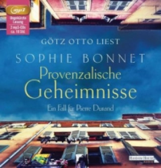 Hanganyagok Provenzalische Geheimnisse, 2 Audio-CD, 2 MP3 Sophie Bonnet