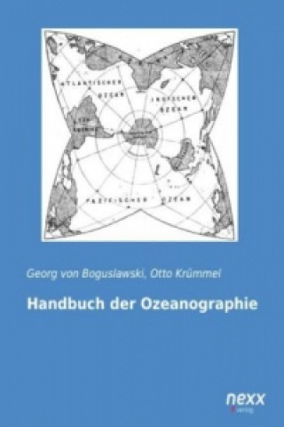 Carte Handbuch der Ozeanographie Georg von Boguslawski