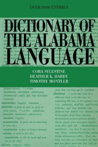 Könyv Dictionary of the Alabama Language Timothy Montler