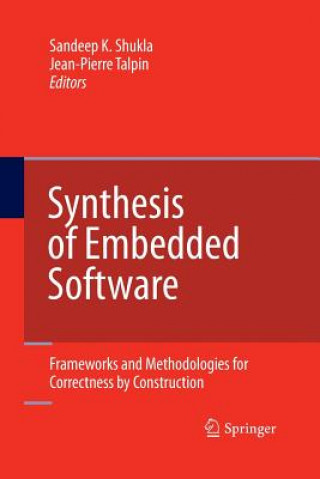 Kniha Synthesis of Embedded Software Sandeep Kumar Shukla