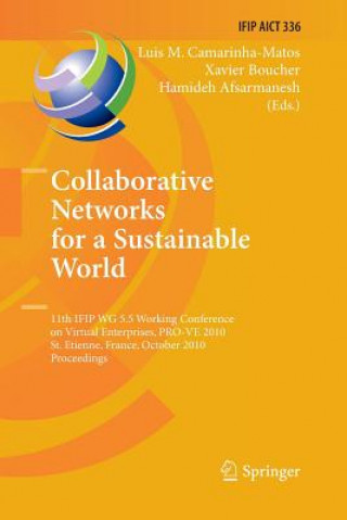 Buch Collaborative Networks for a Sustainable World LUI CAMARINHA-MATOS