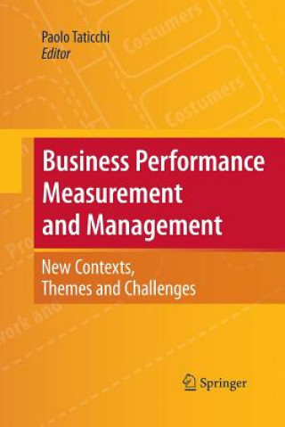 Kniha Business Performance Measurement and Management Paolo Taticchi