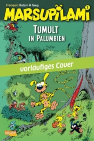 Książka Marsupilami - Tumult in Palumbien André Franquin