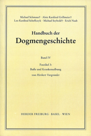 Kniha Buße und Krankensalbung. Faszikel.3 Herbert Vorgrimler