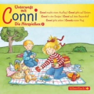 Audio Unterwegs mit Conni - Die Hörspielbox (Meine Freundin Conni - ab 3), Audio-CD Liane Schneider