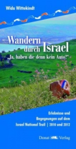 Carte Wandern durch Israel Widu Wittekindt