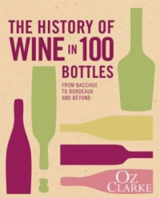 Könyv History of Wine in 100 Bottles Oz Clarke