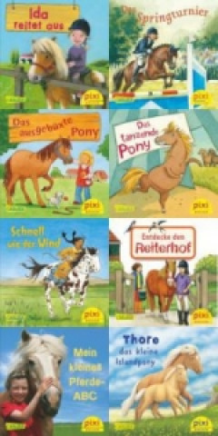 Könyv Pixi-8er-Set 231: Pferde-Freundschaften (8x1 Exemplar), m. 1 Buch, 7 Teile 