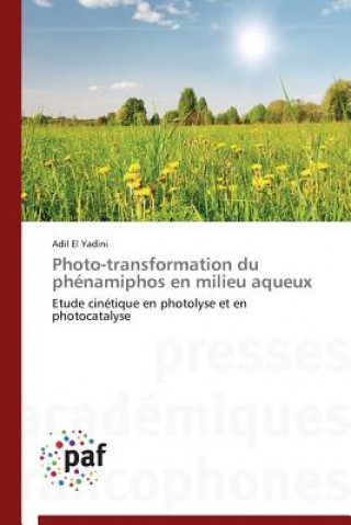 Kniha Photo-Transformation Du Phenamiphos En Milieu Aqueux El Yadini-A