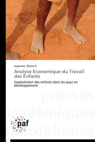 Knjiga Analyse Economique Du Travail Des Enfant Bhukuth-A