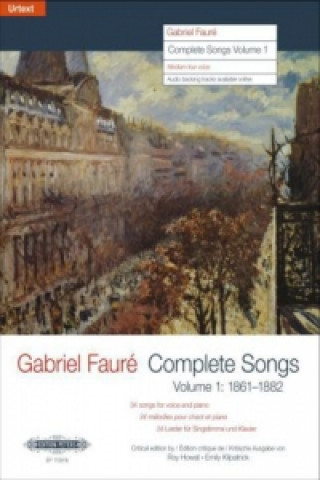 Carte COMPLETE SONGS VOL 1 Gabriel Fauré