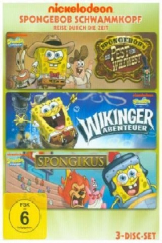 Videoclip SpongeBob Schwammkopf Reise durch die Zeit, 3 DVDs Kent Osborne