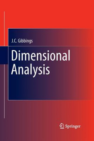 Książka Dimensional Analysis J. C. Gibbings