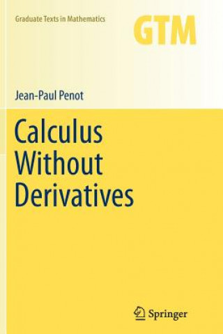 Buch Calculus Without Derivatives Jean-Paul Penot