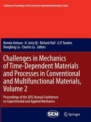 Book Challenges in Mechanics of Time-Dependent Materials and Processes in Conventional and Multifunctional Materials, Volume 2 Bonnie Antoun