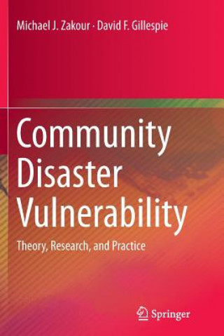 Carte Community Disaster Vulnerability Michael J. Zakour