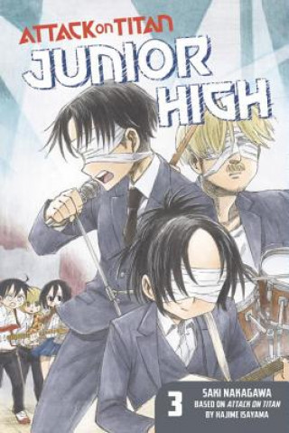 Książka Attack On Titan: Junior High 3 Hajime Isayama