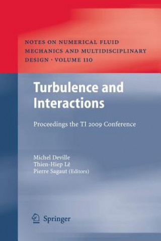 Kniha Turbulence and Interactions Michel Deville