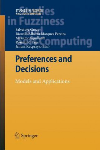 Книга Preferences and Decisions Salvatore Greco