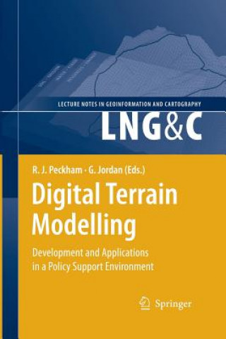 Kniha Digital Terrain Modelling Gyozo Jordan