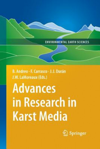 Carte Advances in Research in Karst Media Francisco Carrasco