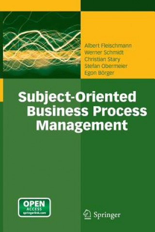 Knjiga Subject-Oriented Business Process Management Albert Fleischmann