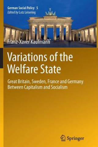 Kniha Variations of the Welfare State Franz-Xaver Kaufmann