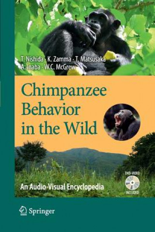 Книга Chimpanzee Behavior in the Wild Nishida