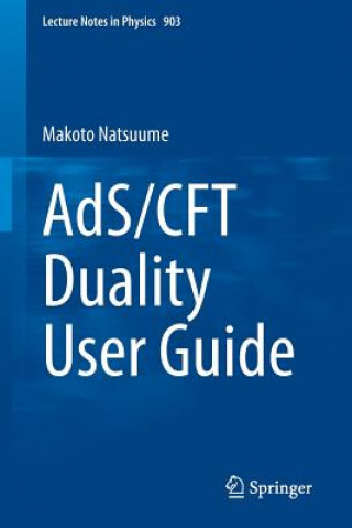 Kniha AdS/CFT Duality User Guide Makoto Natsuume