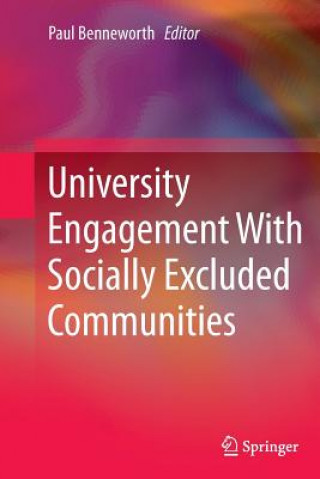 Book University Engagement With Socially Excluded Communities Paul Benneworth