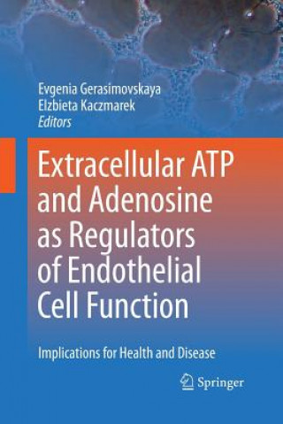 Kniha Extracellular ATP and adenosine as regulators of endothelial cell function Evgenia Gerasimovskaya