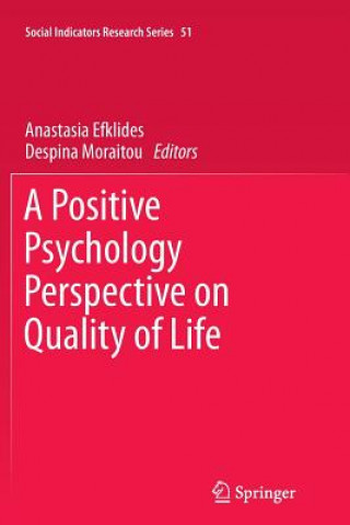 Książka Positive Psychology Perspective on Quality of Life Anastasia Efklides