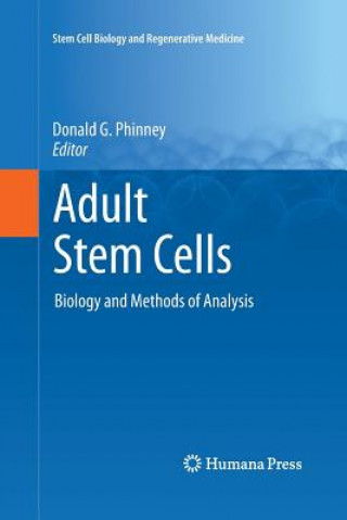 Knjiga Adult Stem Cells Donald G. Phinney