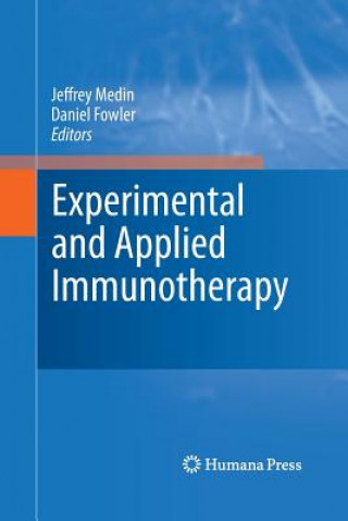 Libro Experimental and Applied Immunotherapy Daniel Fowler