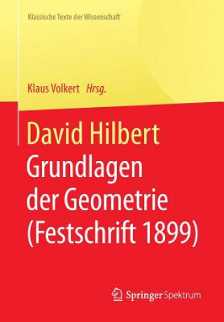 Könyv David Hilbert Klaus Volkert