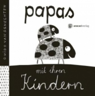 Carte Papas mit ihren Kindern Guido Van Genechten
