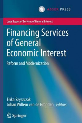 Kniha Financing Services of General Economic Interest Erika Szyszczak