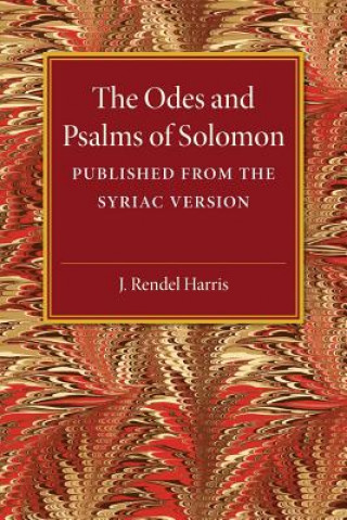 Книга Odes and Psalms of Solomon J. Rendel Harris