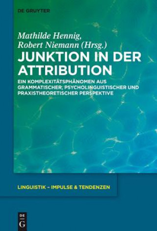 Book Junktion in Der Attribution Mathilde Hennig